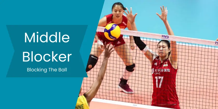 Middle Blocker Volleyball Position At Court