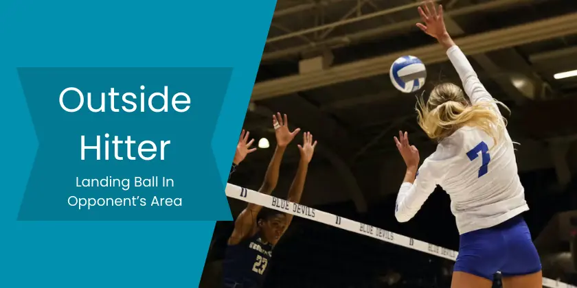 Outside Hitter Volleyball Position