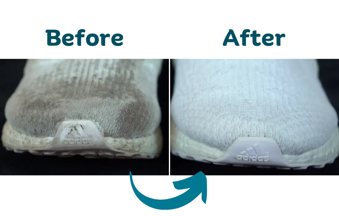Toe Box Before and After