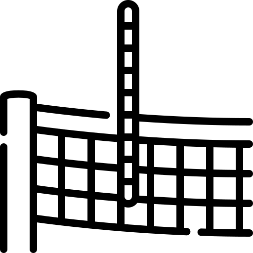 Volleyball Rotational Locator Net Antennas