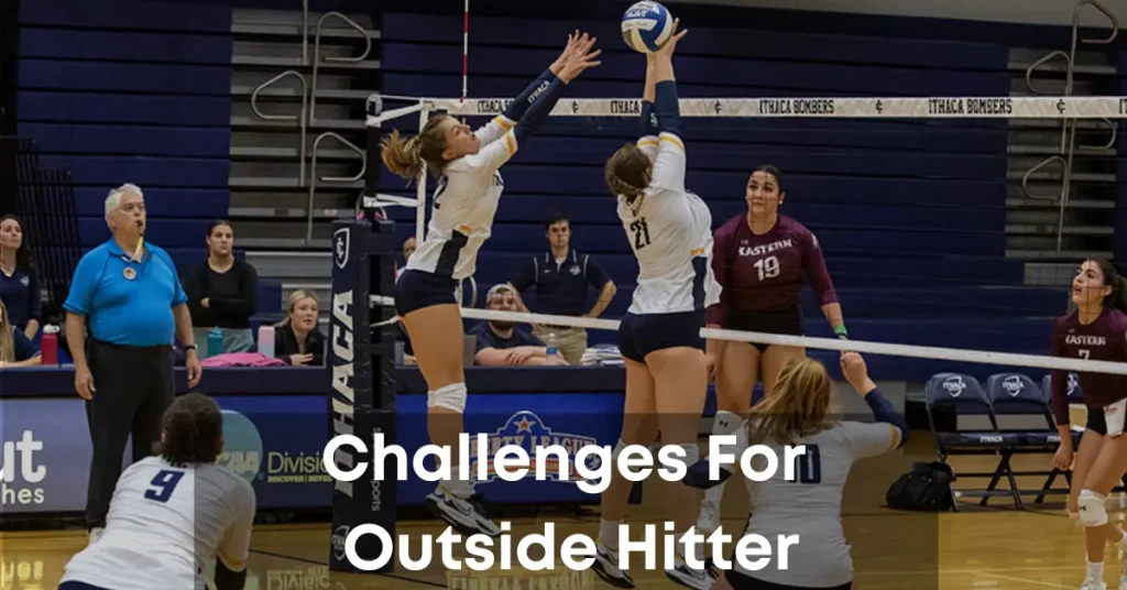 Challenges for outside hitter