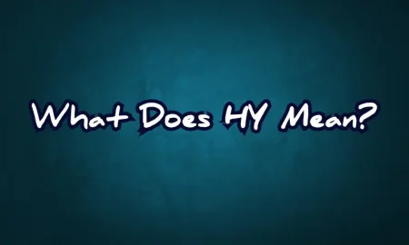 What Does HY Mean