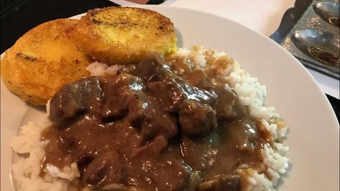 The Origins of Beef Tips and Rice a nameorigins a Small