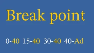 What Are Break Points in Tennis? what are break points in tennis